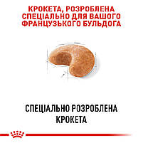 Корм для дорослих собак породи Французький бульдог ROYAL CANIN FRENCH BULLDOG ADULT 3.0 кг, фото 4