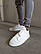 Кеди білі чоловічі на літо тт 567944 | Чоловічі кросівки білі літні ЛЮКС якості, фото 4