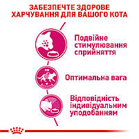 Корм для дорослих котів від 12 місяців до 7 років ROYAL CANIN EXIGENT SAVOUR 2,0 кг, вимогливих до смакових якостей корму, фото 3