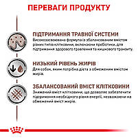Вологий корм для дорослих собак ROYAL CANIN GASTRO-INTESTINAL LOW FAT DOG cans 0.42 кг, 0.42 кг, фото 4