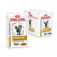 Вологий корм для дорослих котів ROYAL CANIN URINARY S/O MODERATE CALORIE CAT 0.085 кг, 0.085 кг, фото 2
