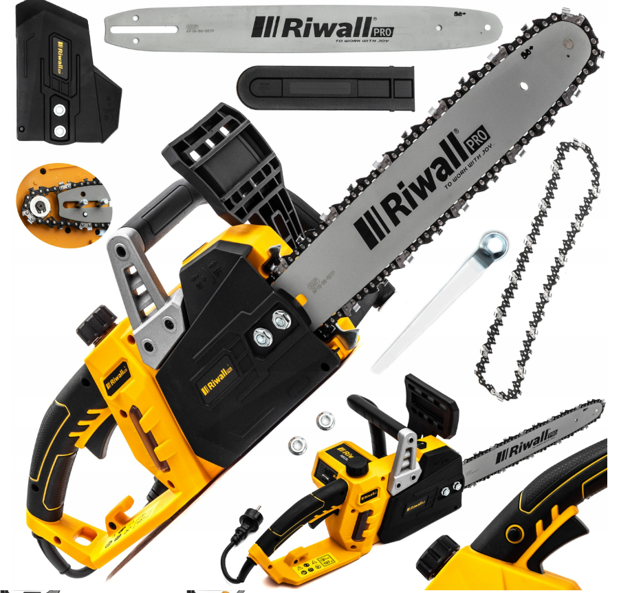 Пила електрична 305 мм RIWALL 3550W