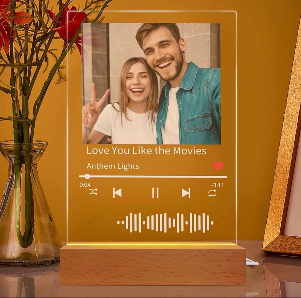 Фото-постер на акрилі з підсвіткою  - сім кольорів + пульт, фото 1