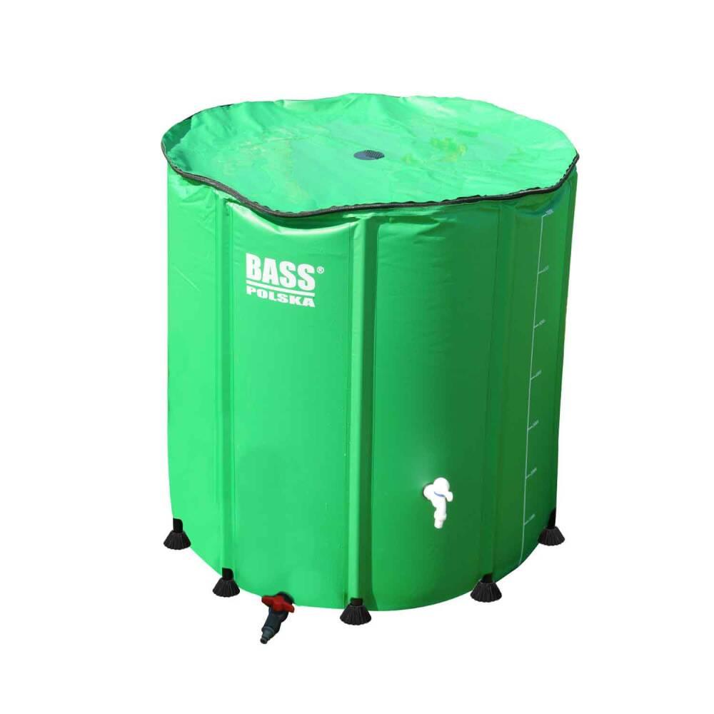 Бочка-бак з ПВХ для дощової води з краном 750 л Bass Polska 7999, фото 1