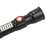 Ліхтар ручний RIAS RB269 P60+5xSMD Zoom USB Black (7_00822), фото 2