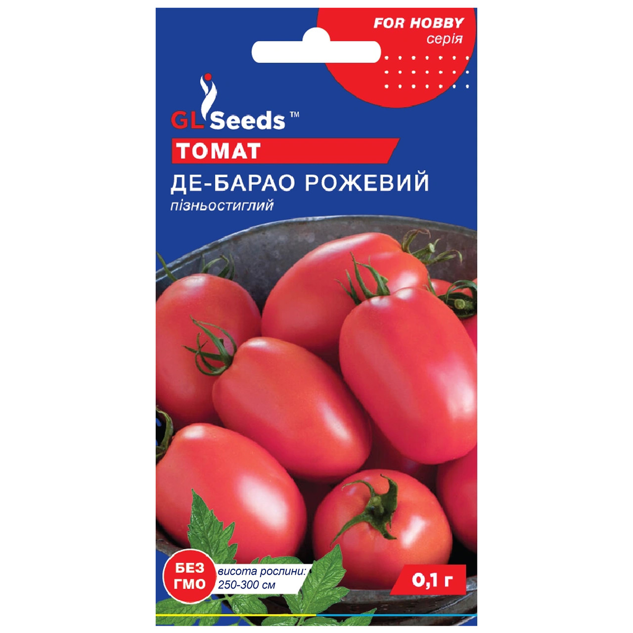 Томат Де-барао рожевий 0.1 г Gl Seeds, фото 1