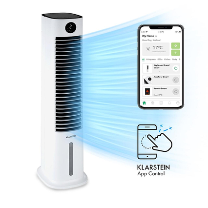 Мобільний кондиціонер охолоджувач повітря Klarstein Skytower Grand Smart, Німеччина, фото 1