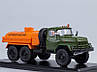 Модель Паливозаправник (бензовоз) АЦ-4.0 (ЗІЛ-131) хакі/помаранчевий | SSM, фото 3