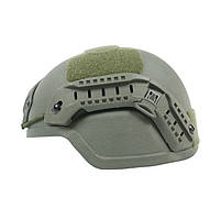 Шолом MICH 2000 Helmet PE NIJ IIIA хакі розмір L, фото 3