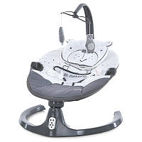 Колисальний центр EL CAMINO ME 1116 CUTE Dark Gray, пульт, 5 швидкостей, таймер, 12 мелодій, Bluetooth