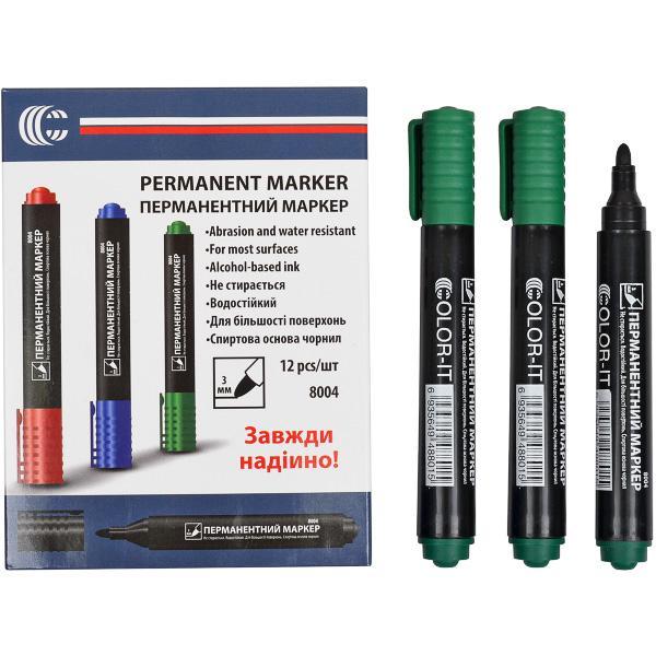 Маркер Color перманентний зелений арт. 80205, фото 1