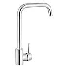 Мийка Luminex 7844 ліва сіра та змішувач для кухні з неіржавкої сталі, фото 9