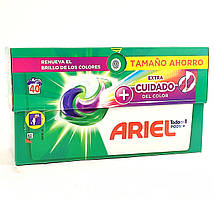 Капсули для прання Ariel Pods All in 1 Extra Cuidado Del Color 40 шт Італія