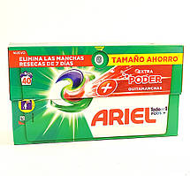 Капсули для прання Ariel Pods All-in-1 Extra Poder 40 шт Італія