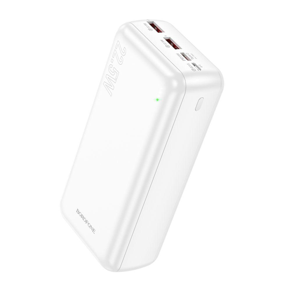 Універсальна Мобільна Батарея Power Bank Borofone BJ38B Power 22.5W+PD20W 30000 mAh Колір Білий