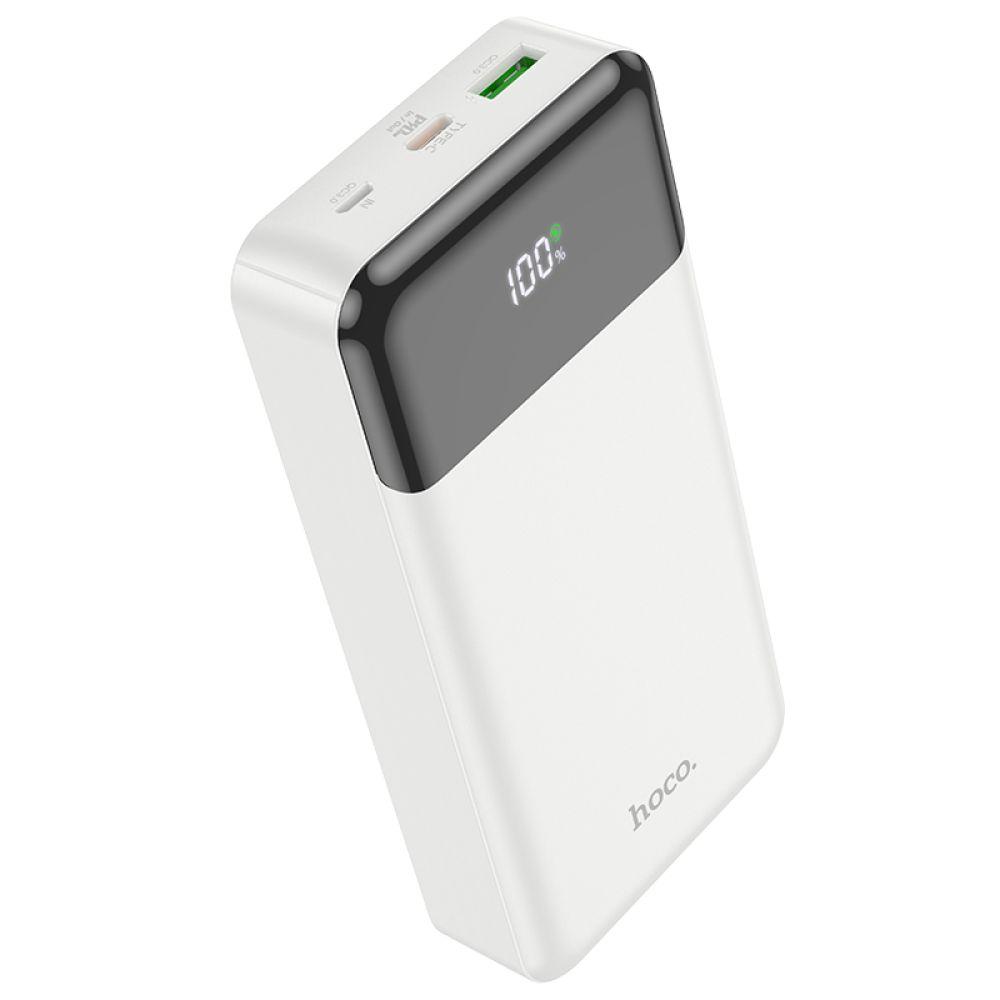 Універсальна Мобільна Батарея Power Bank Hoco J102A Cool figure PD20W+QC3.0 20000 mAh Колір Бiлий