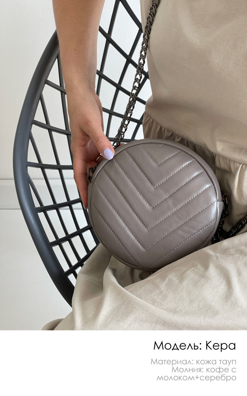 Жіноча сумочка з натуральної шкіри, фото 1