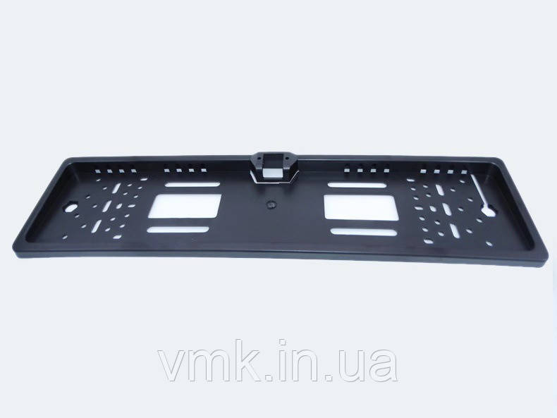 Рамка під номерний автомобільний знак з місцем для камери заднього виду, фото 1