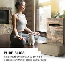 Декоративний фонтан УЦЕНКА водоспад Blumfeldt Watergate Garden, Німеччина, фото 5