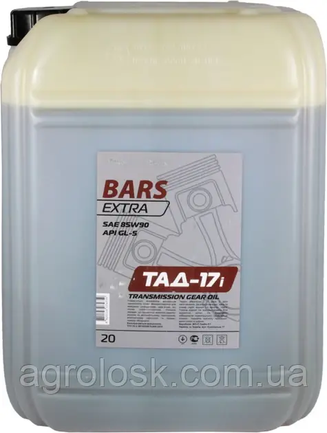 Трансмісійна олива Bars Extra 85W-90 Тад-17і 20 л