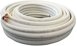 Кондиціонерна мідна труба в ізоляції здвоєна HME 1/4"-3/8"(6.35мм-9.52мм) 20м Німеччина
