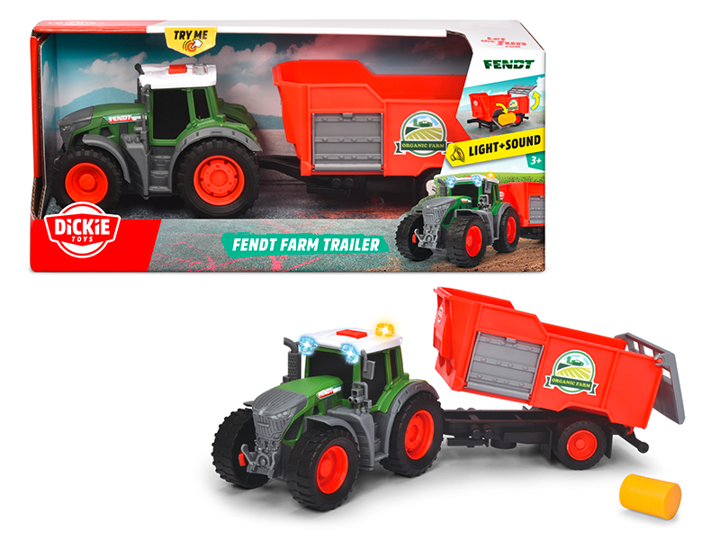 Трактор Фендт з причепом Dickie Toys 3734001, фото 1