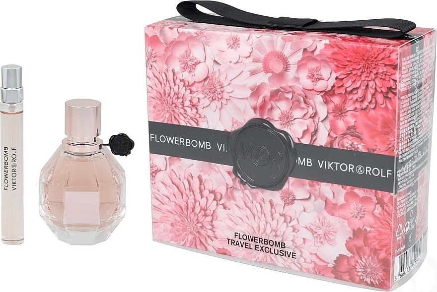 Набір Viktor & Rolf Flowerbomb для жінок — set (edp 50 ml + edp 10 ml mini)