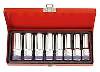 Набор торцевых головок 1/2" 12-23 мм King Tony 8 шт. (4308MR)