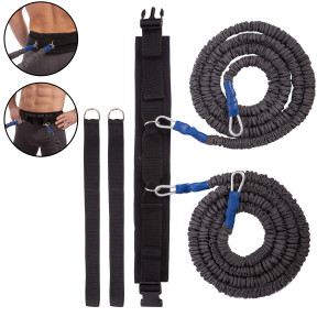 Повідець-амортизатор SP-Planeta left and right running trainer 2,5 м для тренування м'язів, фото 1