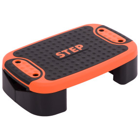 Степ-платформа Zelart 53x36x14 см 4 in 1 mutifuctional step для занять фітнесом
