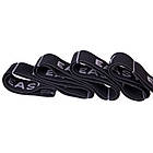 Стрічковий еспандер Record Elastiband 90х3 см із петлями для розтяжки, фото 4