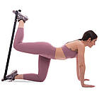 Стрічковий еспандер Record Elastiband 90х3 см із петлями для розтяжки, фото 10