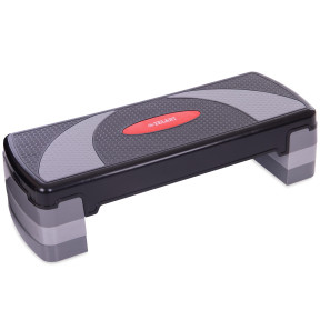 Степ-платформа Zelart багатофункціональна 78x29x10+5+5см для занять степ-аеробікою