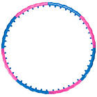 Обруч масажний SP-Planeta розбірний 8 секцій для фітнес-тренувань, фото 2