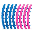 Обруч масажний SP-Planeta розбірний 8 секцій для фітнес-тренувань, фото 4