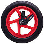 Колесо ролик для преса Zelart d 35 см одинарне з антиковзаючими ручками, фото 4