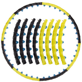 Обруч масажний SP-Planeta розбірний 8 секцій для фітнес-тренувань