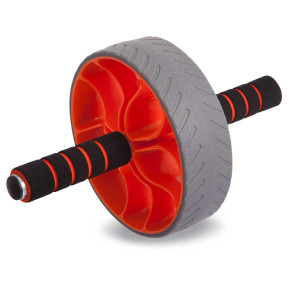 Колесо ролик для преса одинарне Record 26 см з антиковзаючими ручками, фото 1