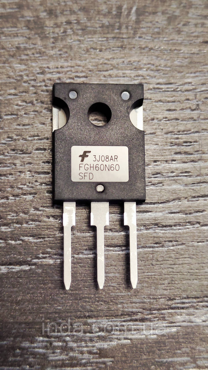 Транзистор FGH60N60SFD  120A/60A, 600V, IGBT (заміна для FGH40N60SFD, FGH40N60, 40N60 FGH60N60SFDTU) TO247