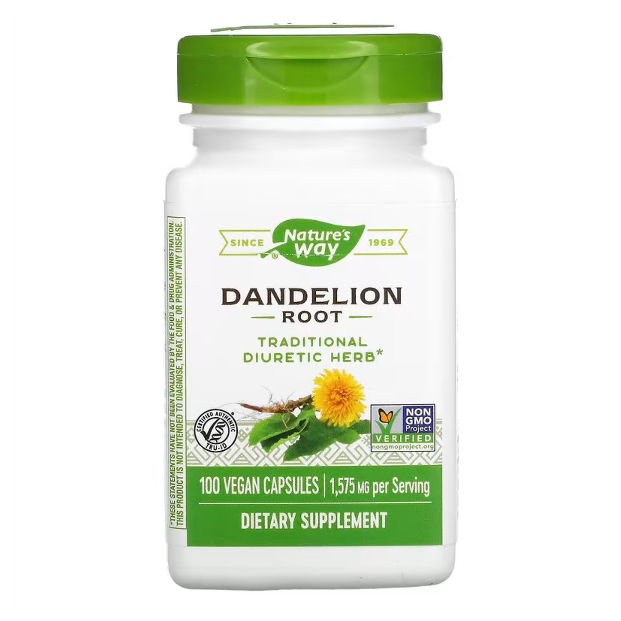 Dandelion Root - 100 vcaps, фото 1