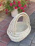 Набір кошиків з білої лози. Арт: 055, фото 5