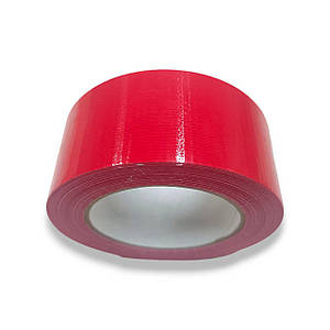 Армована клейка стрічка, армований скотч 50 мм х 50 м.п. гідроізоляційний червона