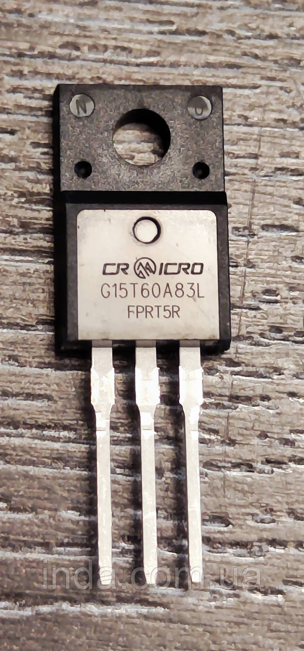 Транзистор G15T60A83L, CRG15T60A83L Оригінал!!! 30A/15A, 600V, IGBT, G15T60A83L, CRG15T60A93L, G15T60A93L,CRG15T60A03L, фото 1