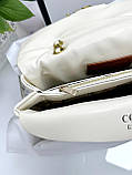 Сумка Coach Butik молочний, фото 3
