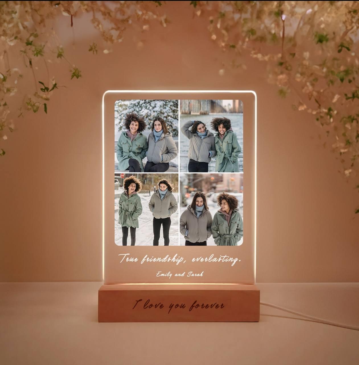 Фотопостер на акрилі з білою підсвіткою, фото 1