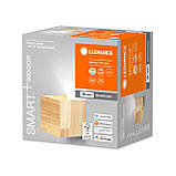 LEDVANCE SMART+ WiFi білий світлодіодний настінний світильник, що настроюється ORBIS Wood 110x110 мм 600 лм, фото 2