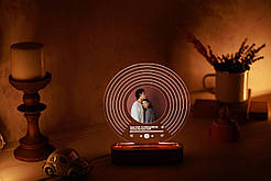 Фото-постер на акрилі у формі круга