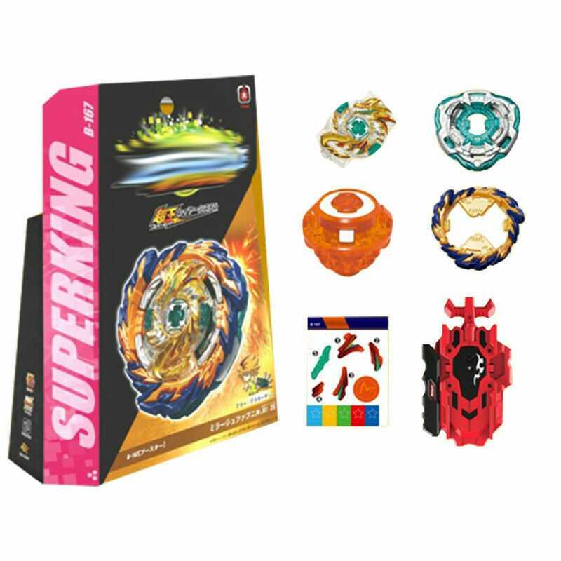 Дзига Beyblade Mirage Fafnir B167 Бейблейд Міраж Фафнір B-167, двосторонній мотузковий запуск