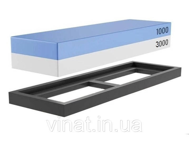 Камінь точильний водний двосторонній 1000/3000