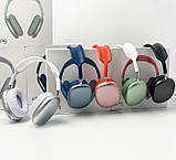 Бездротові повнорозмірні навушники P9 Bluetooth, MP3, AUX  Black/чорні, фото 5